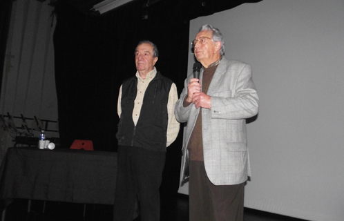 Michel Lochot, responsable des conférences à VLC, a présenté Gérard Loridon à la carrière bien remplie.